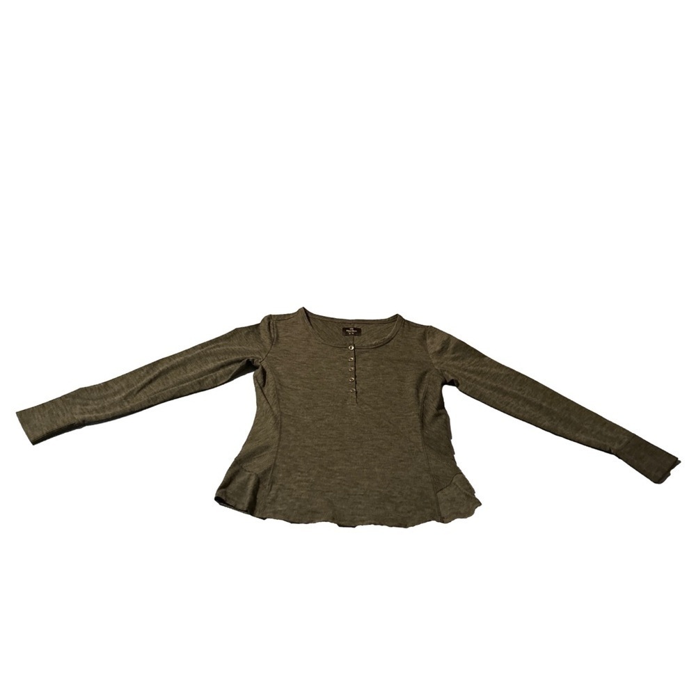 Women’s Grey Wind River Long Sleeve Shirt Size Medium